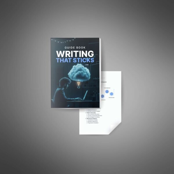 Writing That Sticks - Guide2 Writing That Sticks Guide ebook cover