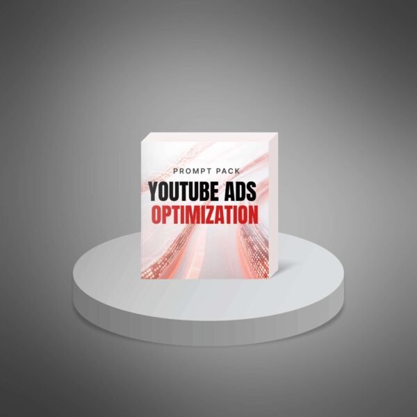 YouTube Ads Optimization Prompt Pack cover